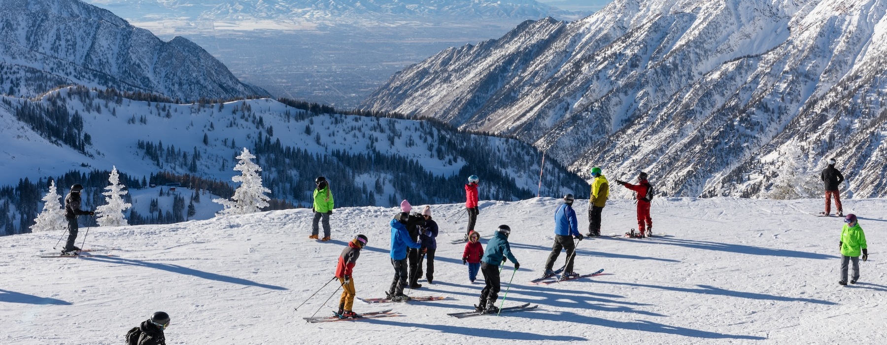 people skiing on snowy mountains